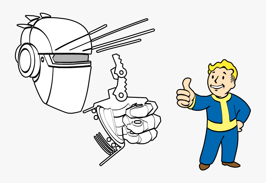 Fallout Vault Boy Png - Fallout 4 Vault Boy Png, Transparent Png, Free Download