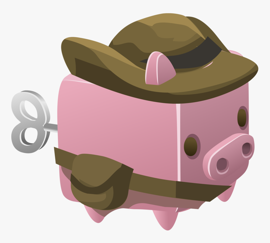 Pink,head,pig Like Mammal - Jessie, HD Png Download, Free Download