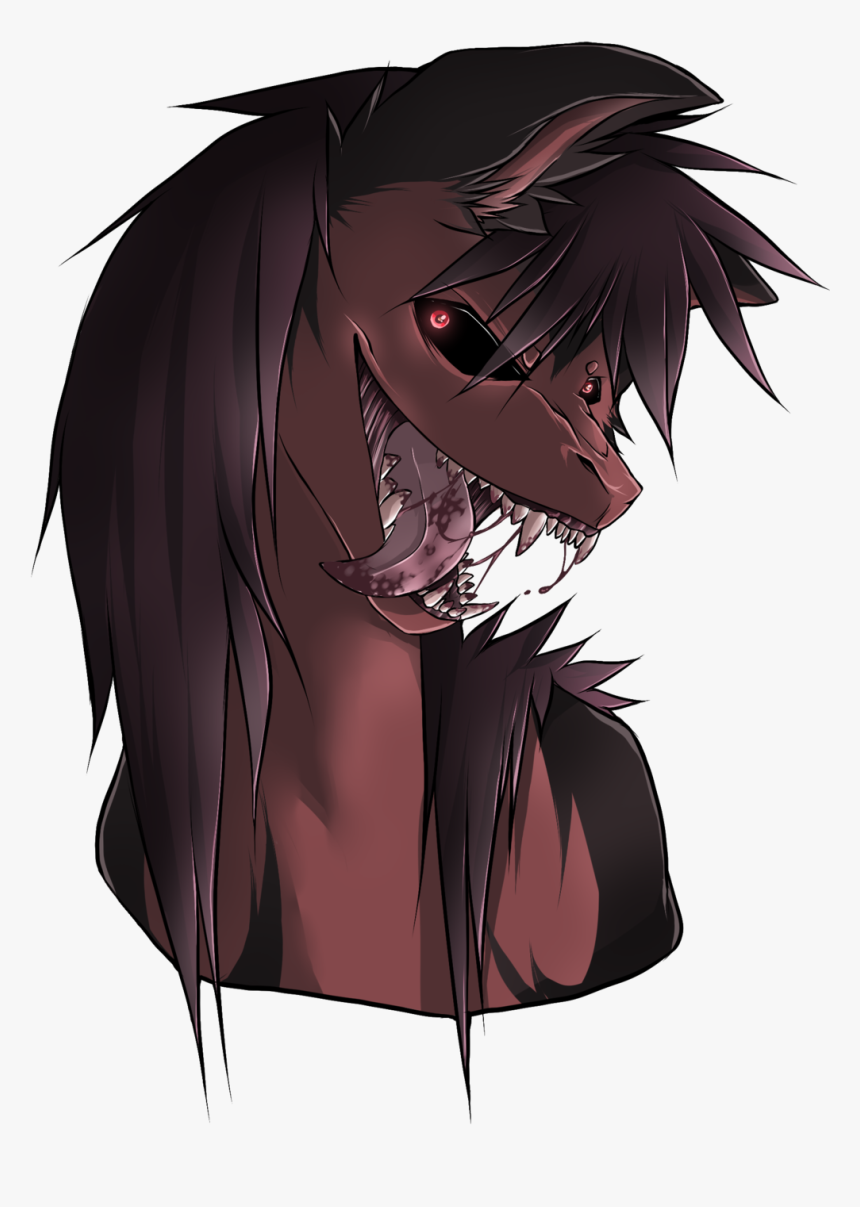 Transparent Anime Mouth Png - Creepypasta Smile Dog Fanart, Png Download, Free Download