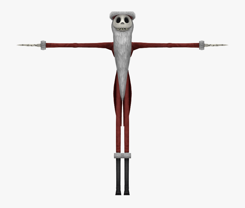 Download Zip Archive - Jack Skellington Santa Kh2, HD Png Download, Free Download