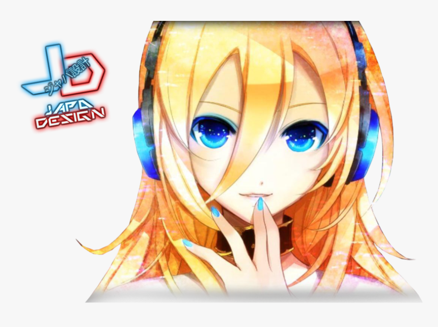 Transparent Anime Mouth Png - Icon Anime Girl Headphone, Png Download, Free Download