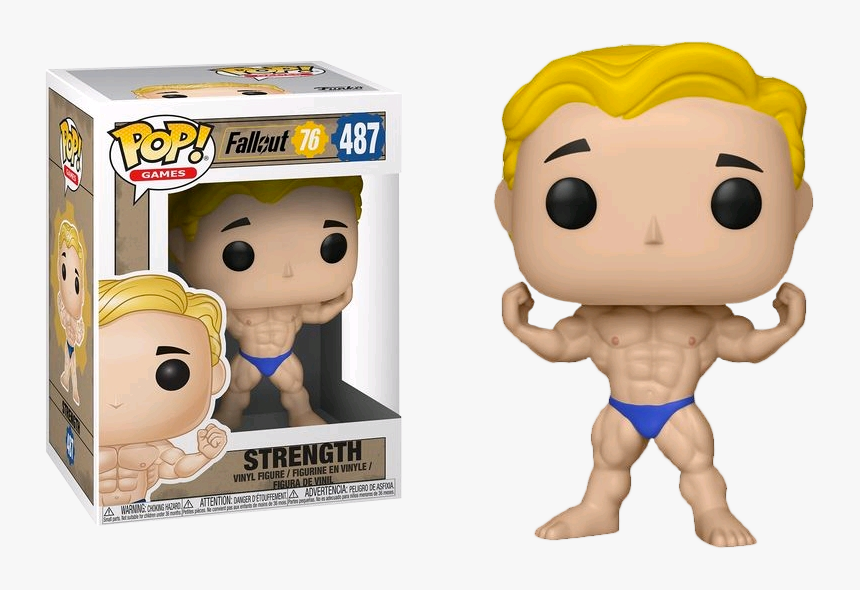 Funko Pop Fallout 76 Strength, HD Png Download, Free Download