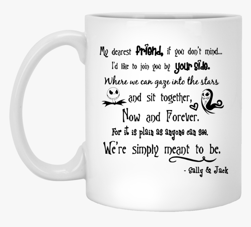 Jack Skellington Nightmare Before Christmas Mug 11oz - West Wing Mug, HD Png Download, Free Download