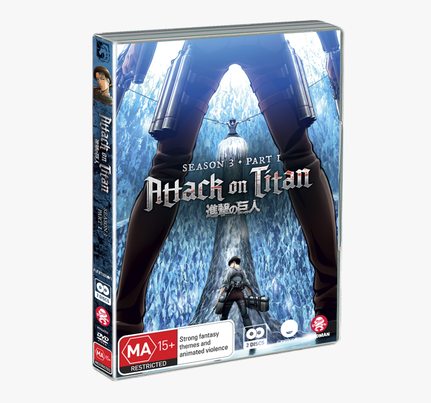 Attack On Titan Season 3 Dvd, HD Png Download, Free Download