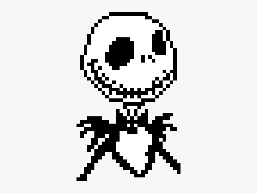 Pixel Art Jack Skellington, HD Png Download, Free Download