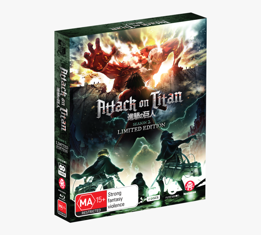 Attack On Titan Complete Season 2 Limited Collector's, HD Png Download, Free Download