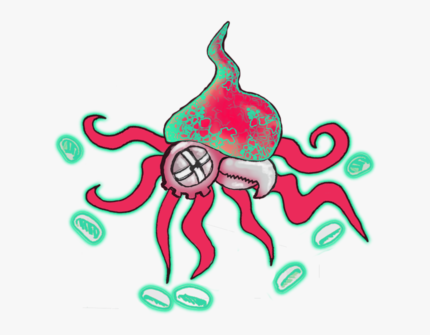 Transparent Background Ink Squid Gif, HD Png Download, Free Download