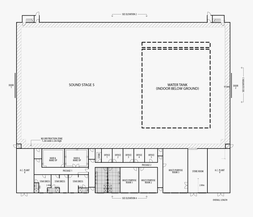 Soundstage Plan, HD Png Download, Free Download