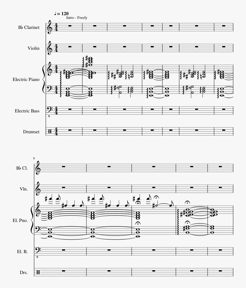 Hostage Billie Eilish Violin Sheet Music, HD Png Download, Free Download