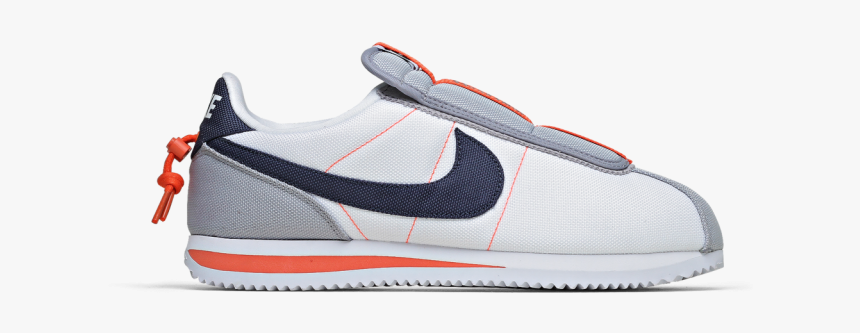 Nike Cortez Basic Slip X Kendrick Lamar White/thunder - Nike Cortez Kenny 4, HD Png Download, Free Download