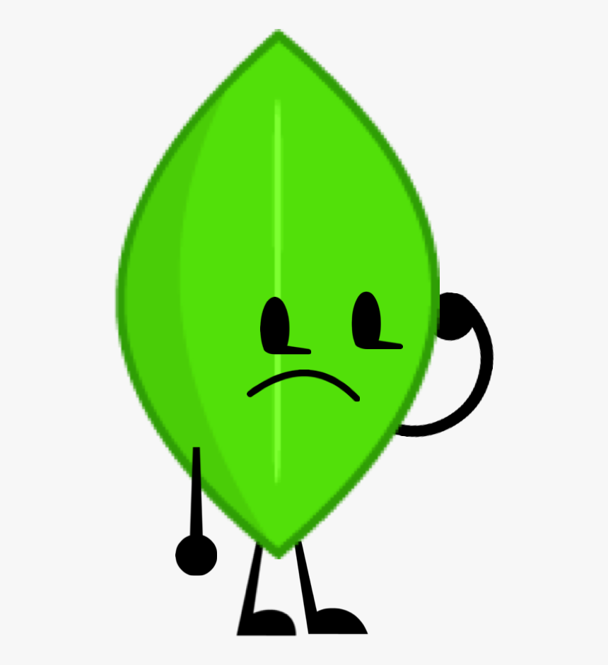 Leafy Pose Ssbos - Bfdi Leafy Png, Transparent Png, Free Download