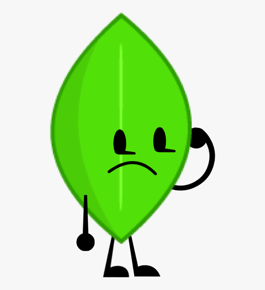 Leafy Pose Ssbos - Bfdi Leafy Png, Transparent Png - kindpng