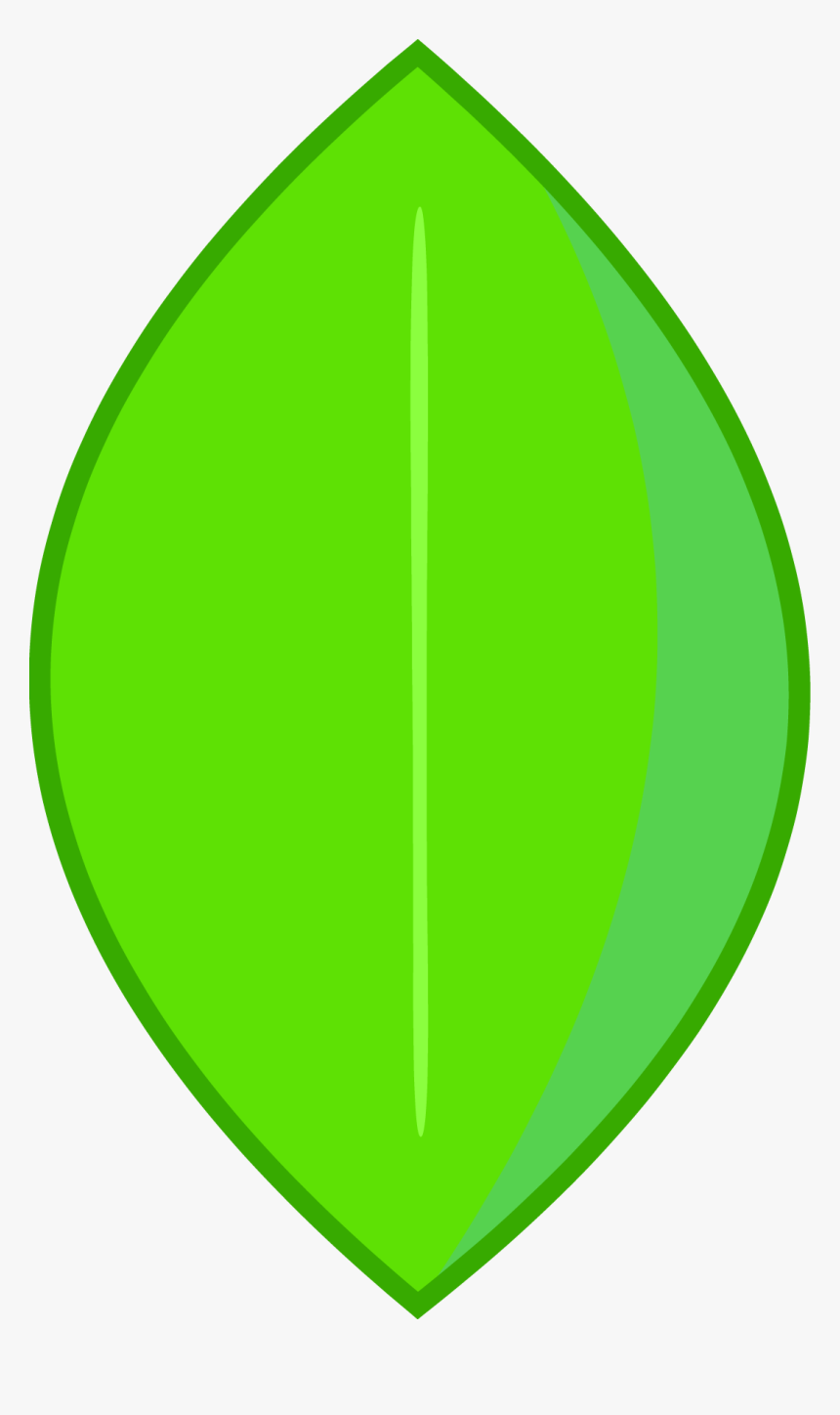 Leaf Clipart Leafy Greens - Bfdi Leafy Body, HD Png Download, Free Download