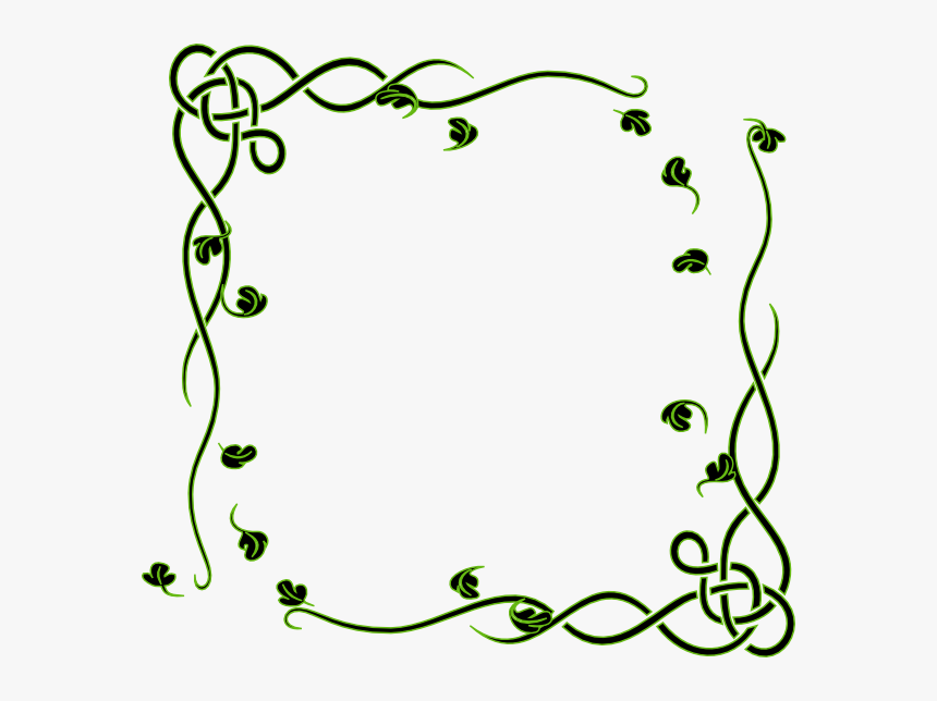 Leafy Frame Svg Clip Arts - Short Thoughts Hindi And English, HD Png Download, Free Download