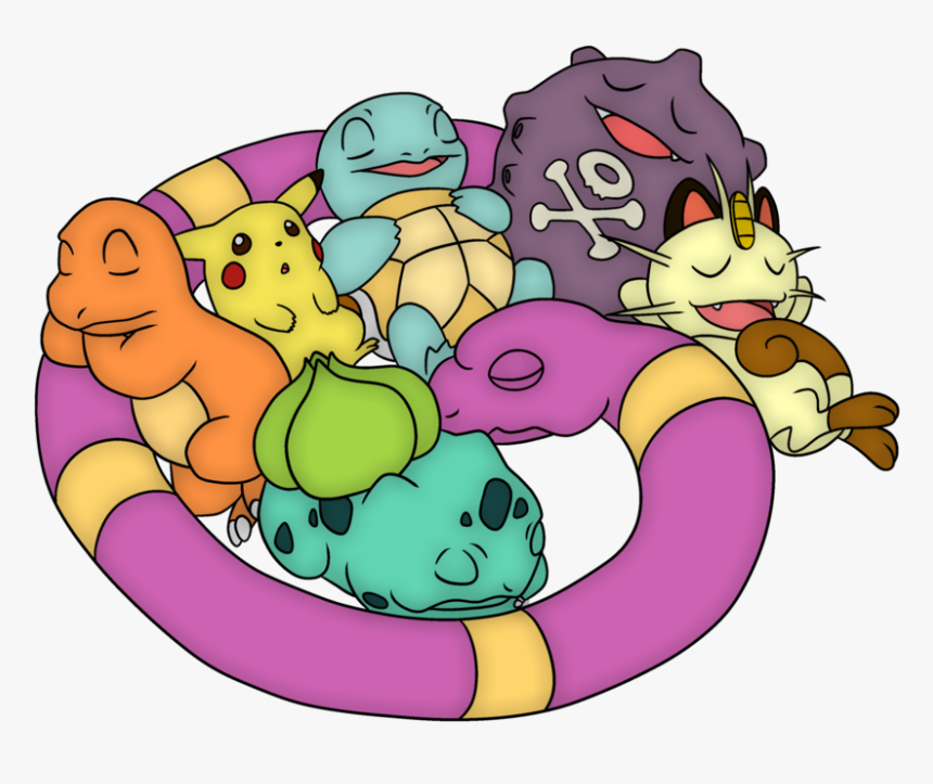 Sleeping Pokemons, HD Png Download, Free Download