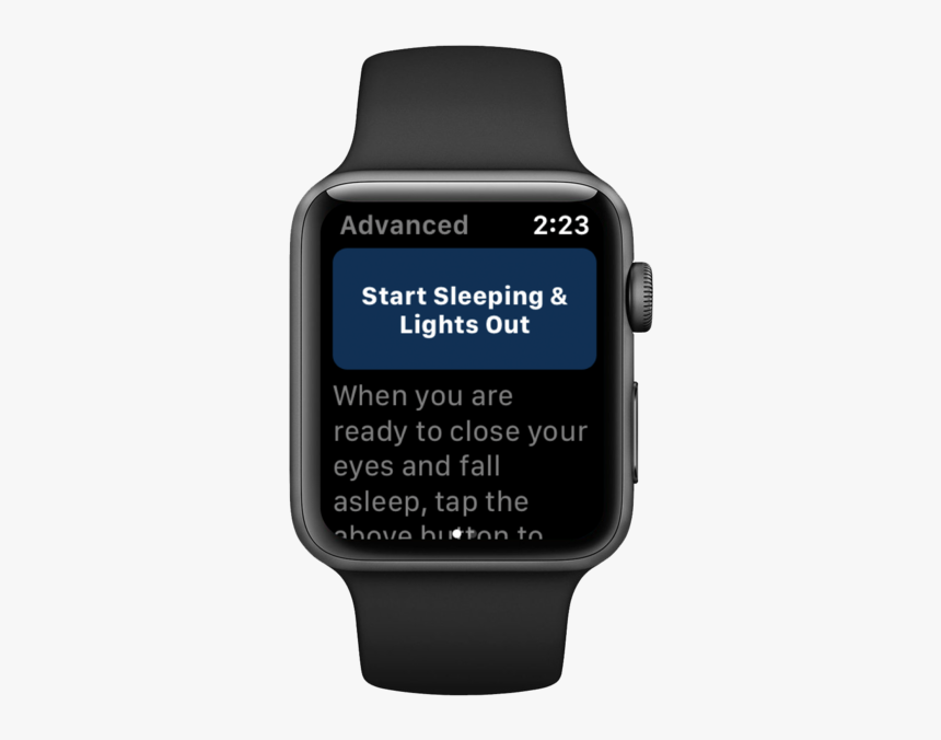 Sleepwatch By Bodymatter Advanced Tracking Mode 1 - Analog Watch, HD Png Download, Free Download