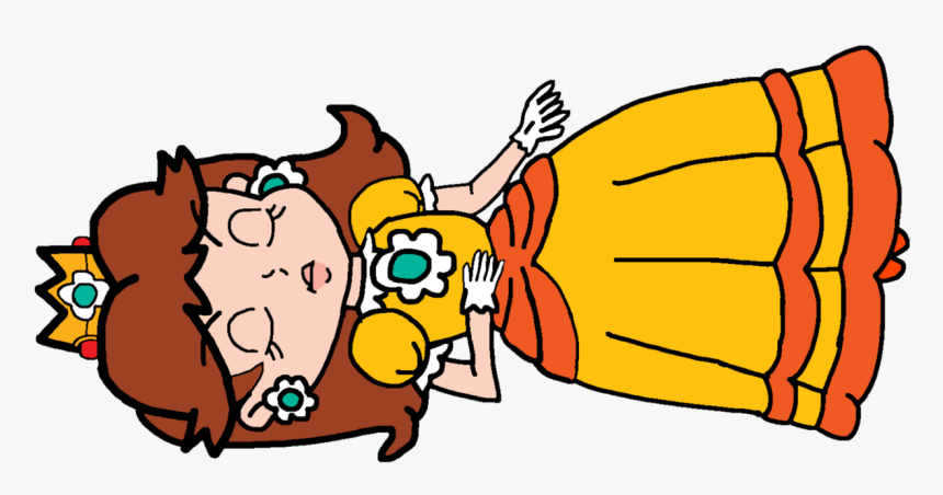 Princess Daisy 2d Devintart , Png Download - Portable Network Graphics, Transparent Png, Free Download