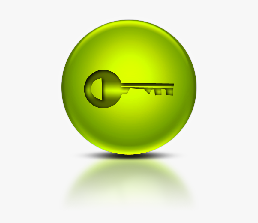 071936 Green Metallic Orb Icon Alphanumeric Minus Sign - Circle, HD Png Download, Free Download