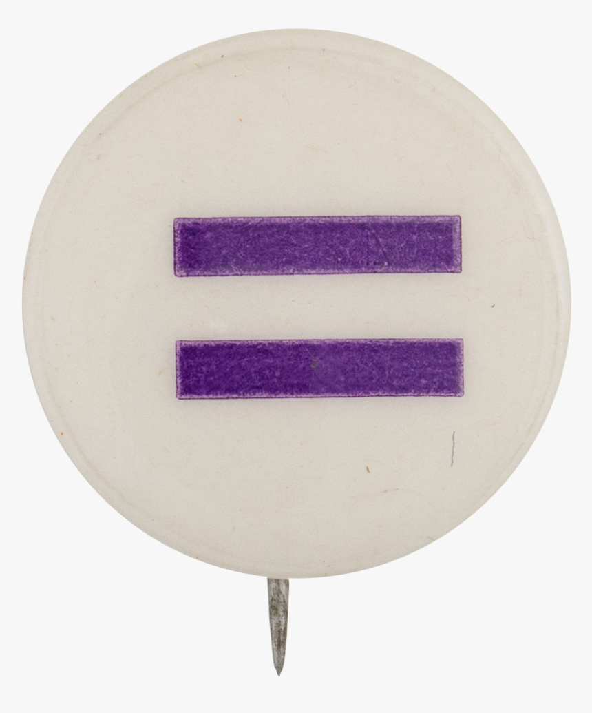 Purple Equals Sign Cause Button Museum - Equal Sign, HD Png Download, Free Download