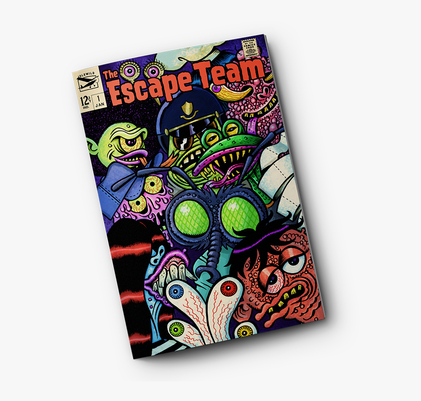 The Escape Team Comic Book - Cartoon, HD Png Download, Free Download