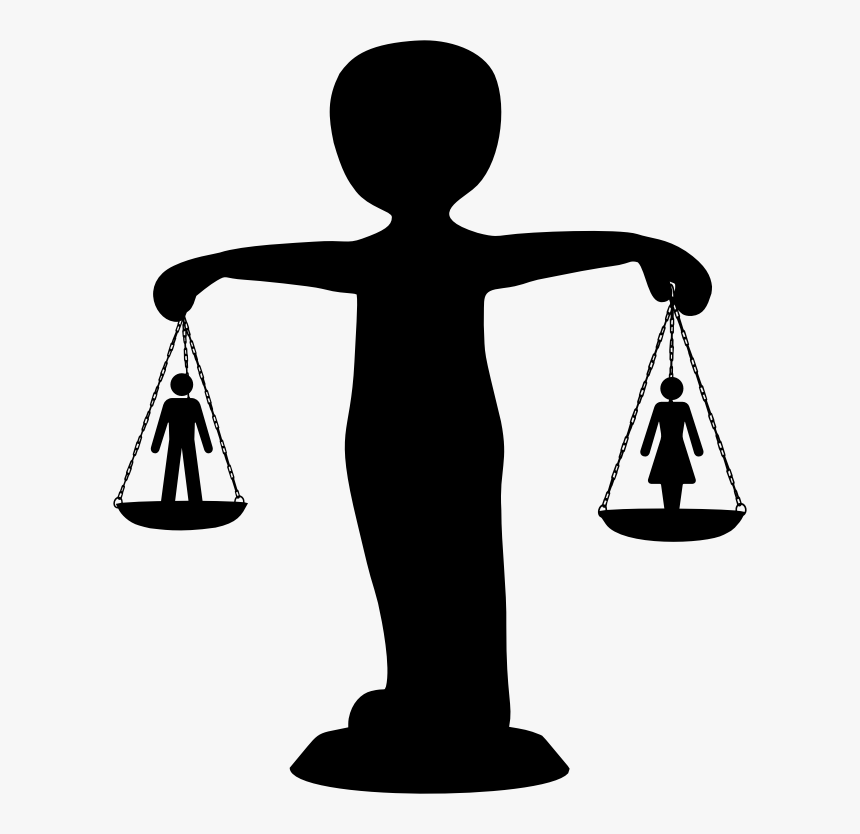 Transparent Scales Equal Right - Gender Equality Law Png, Png Download, Free Download