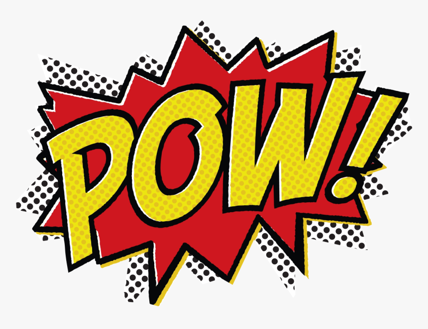 Transparent Comic Book Pow Png - Comic Clipart, Png Download, Free Download