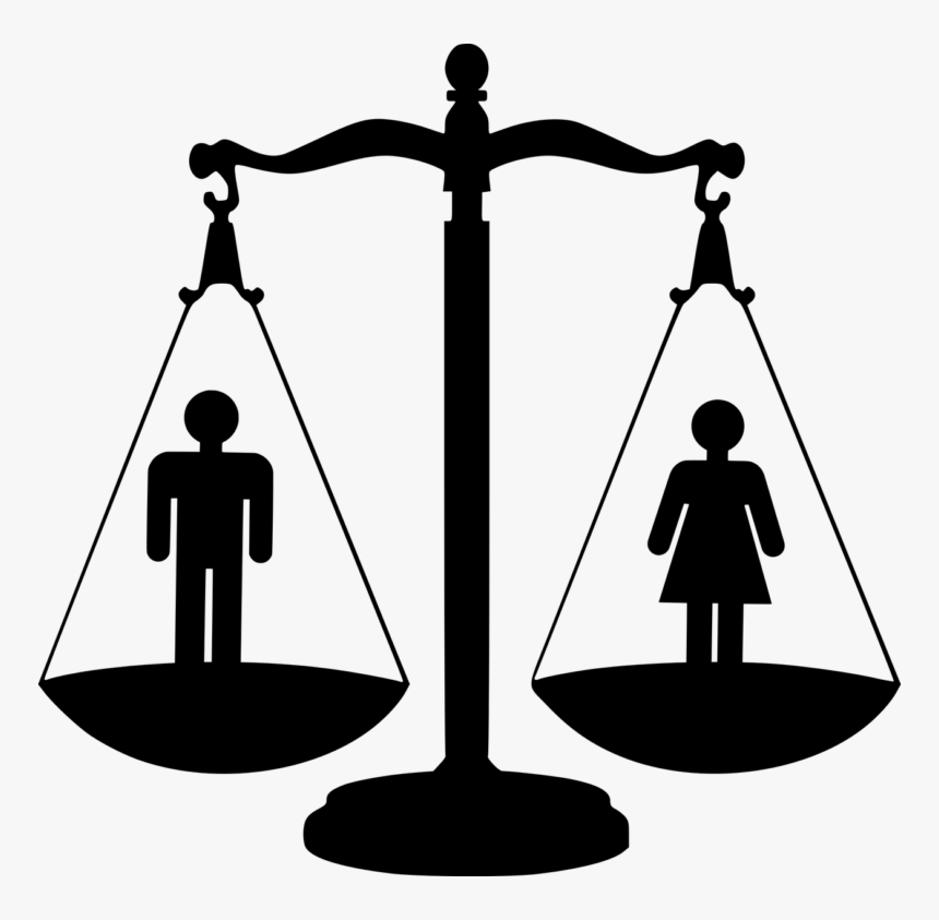 Equality, Rights, Women, Men, Equal, Woman, Man, Human - Scales Of Justice, HD Png Download, Free Download