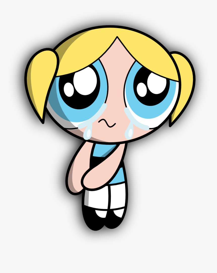 Powerpuff Girls Bubbles Crying - Powerpuff Girls Bubbles, HD Png Download, Free Download