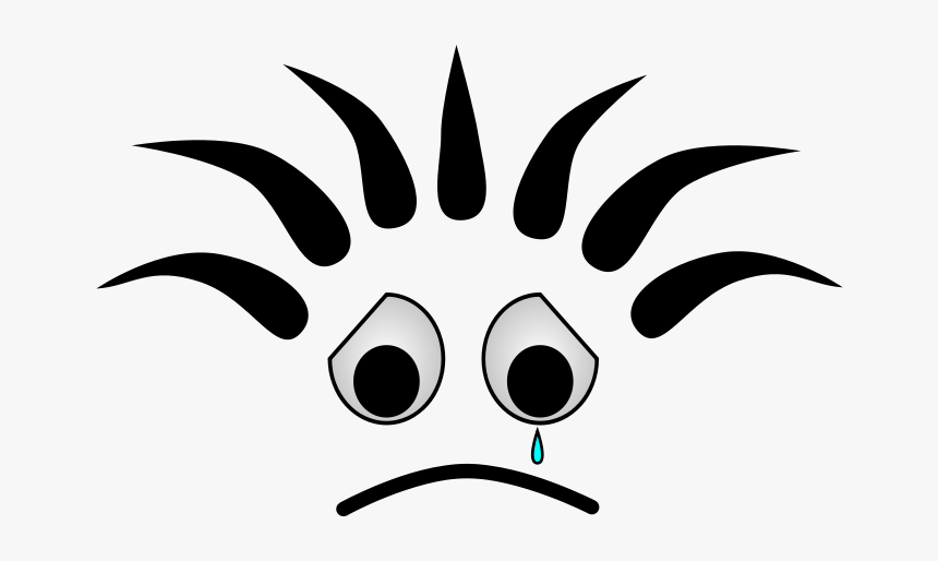 Bob Crying Vector Design Image Png Clipart - Crazy Hair Clip Art, Transparent Png, Free Download