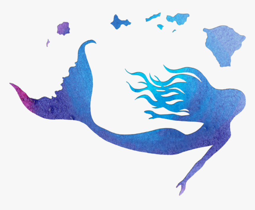 Mermaid Dream Retreat - Silhouette Mermaids Transparent Background, HD Png Download, Free Download