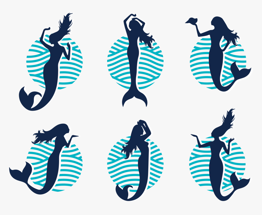 Ariel Mermaid Silhouette Illustration - Silhouette Tattoo Mermaid, HD Png Download - kindpng Ariel Mermaid Silhouette Illustration - Silhouette Tattoo Mermaid, HD Png Download - kindpng