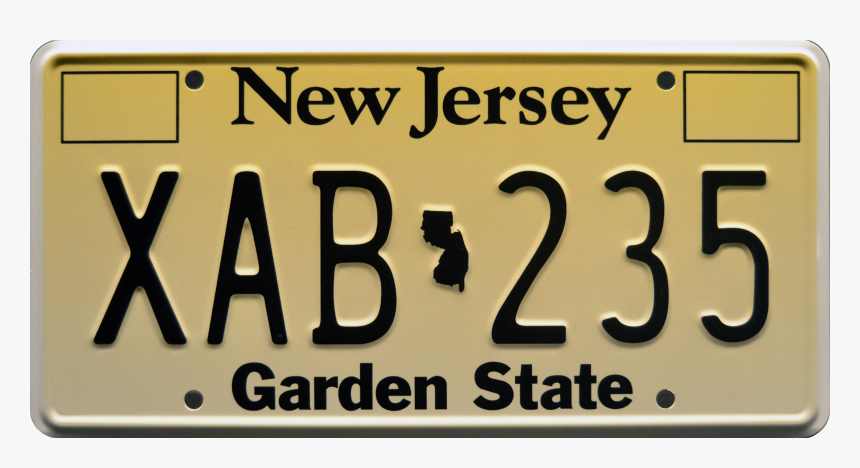New Jersey License Plate, HD Png Download, Free Download