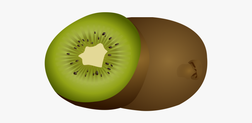 Kiwi Clipart Healthy Fruit - Dibujo Kiwi Fruta, HD Png Download, Free Download