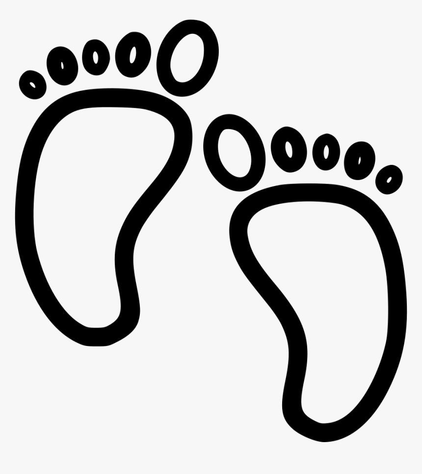 Baby Feet - Icon Baby Feet Transparent Background, HD Png Download, Free Download