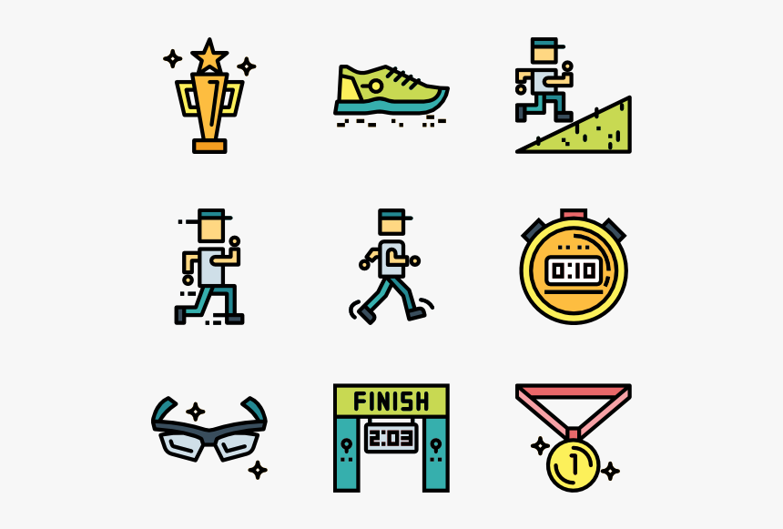 Running - Festa Junina Icon, HD Png Download, Free Download