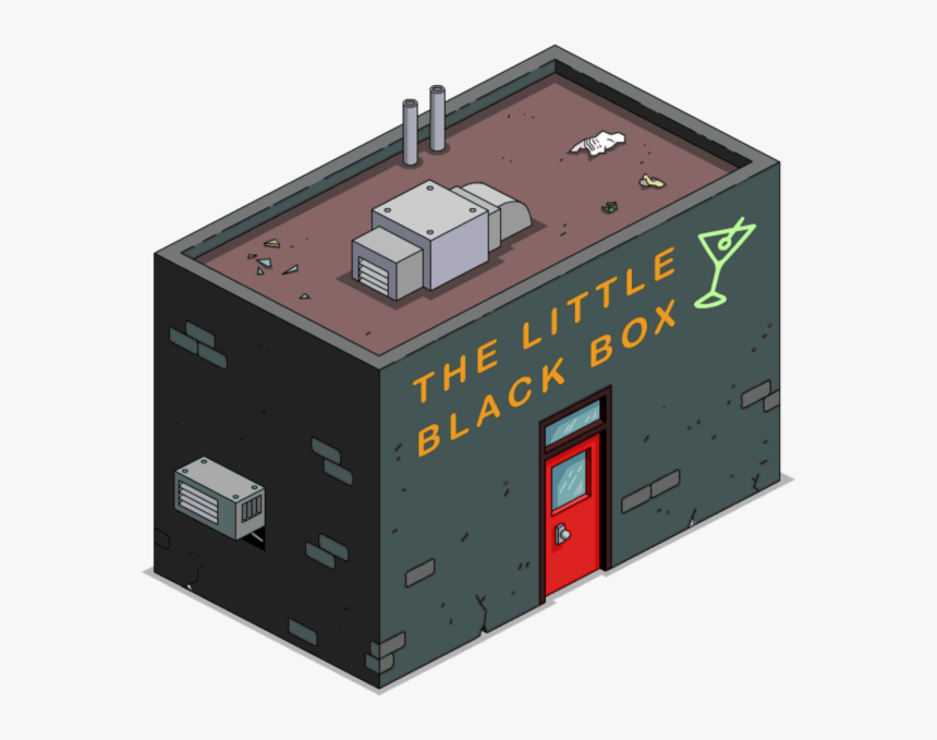 Black Box Bar Simpsons, HD Png Download, Free Download