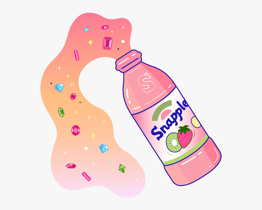 Snapple Strawberry Kiwi Drawings, HD Png Download, Free Download