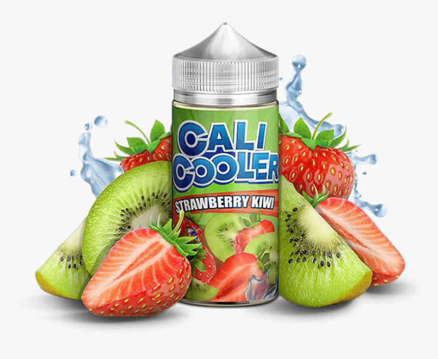 Cali Cooler Strawberry Kiwi 100ml - Cali Cooler Strawberry Kiwi, HD Png Download, Free Download