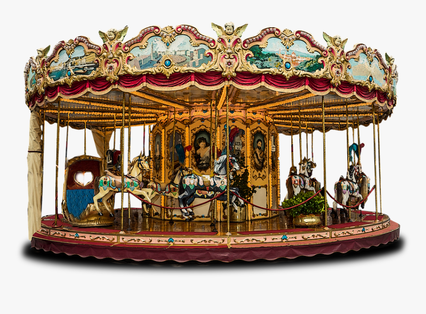 Amusement Park Png Free Download - Piazza Della Repubblica, Transparent Png, Free Download