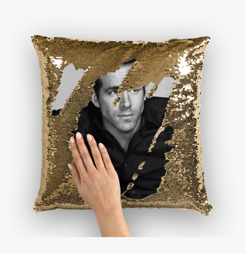 Ryan Reynolds ﻿sequin Cushion Cover - Danny Devito Sequin Pillow