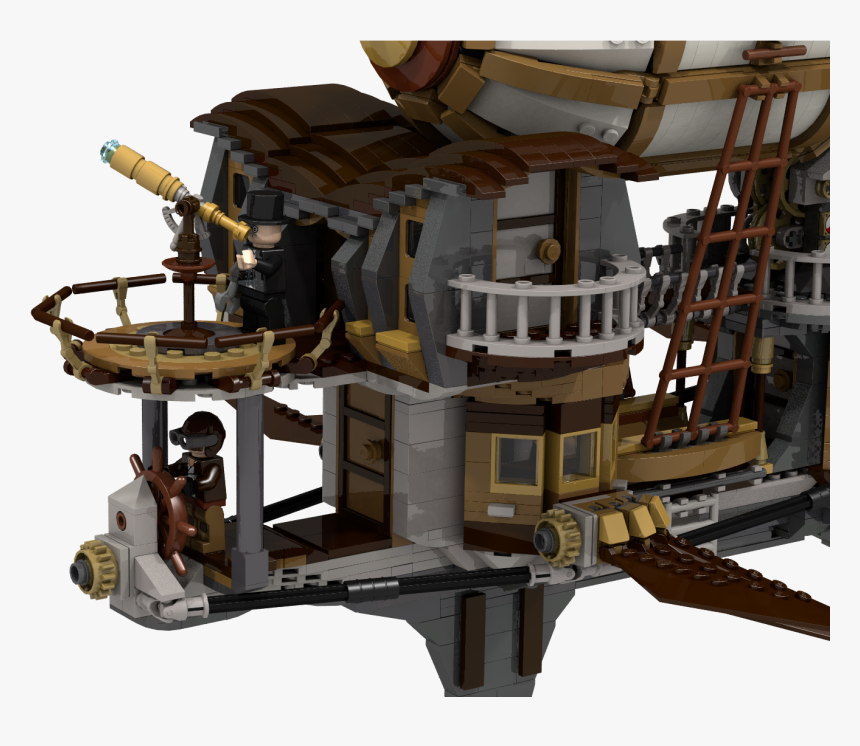 Tourist Attraction - Lego Steampunk Airship, HD Png Download, Free Download