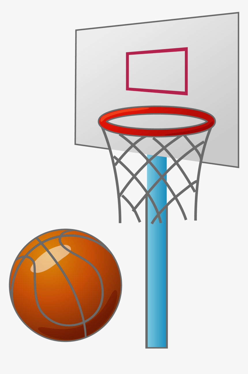 Cartoon Basketball Backboard Basketball Court - Backboard, HD Png Download, Free Download