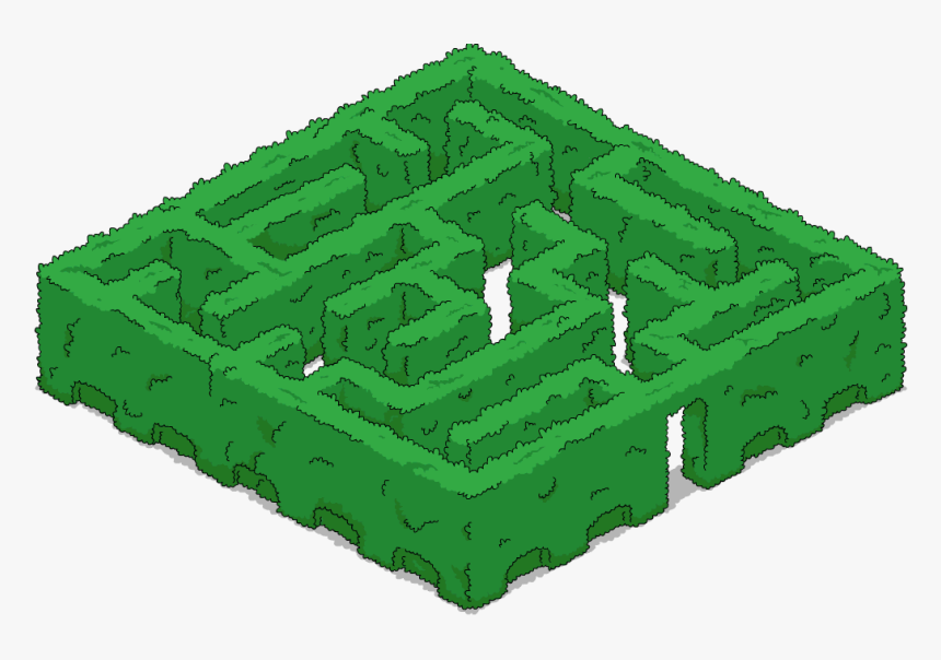 Shinning Maze - Green Maze Clipart, HD Png Download, Free Download