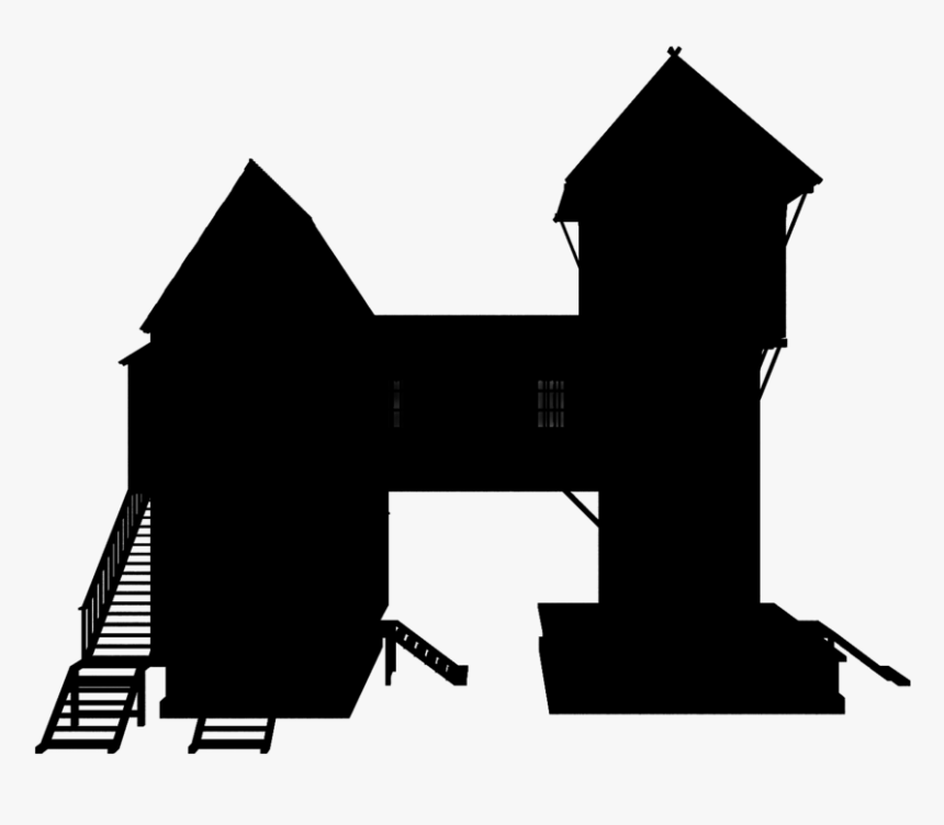House Silhouette, HD Png Download, Free Download