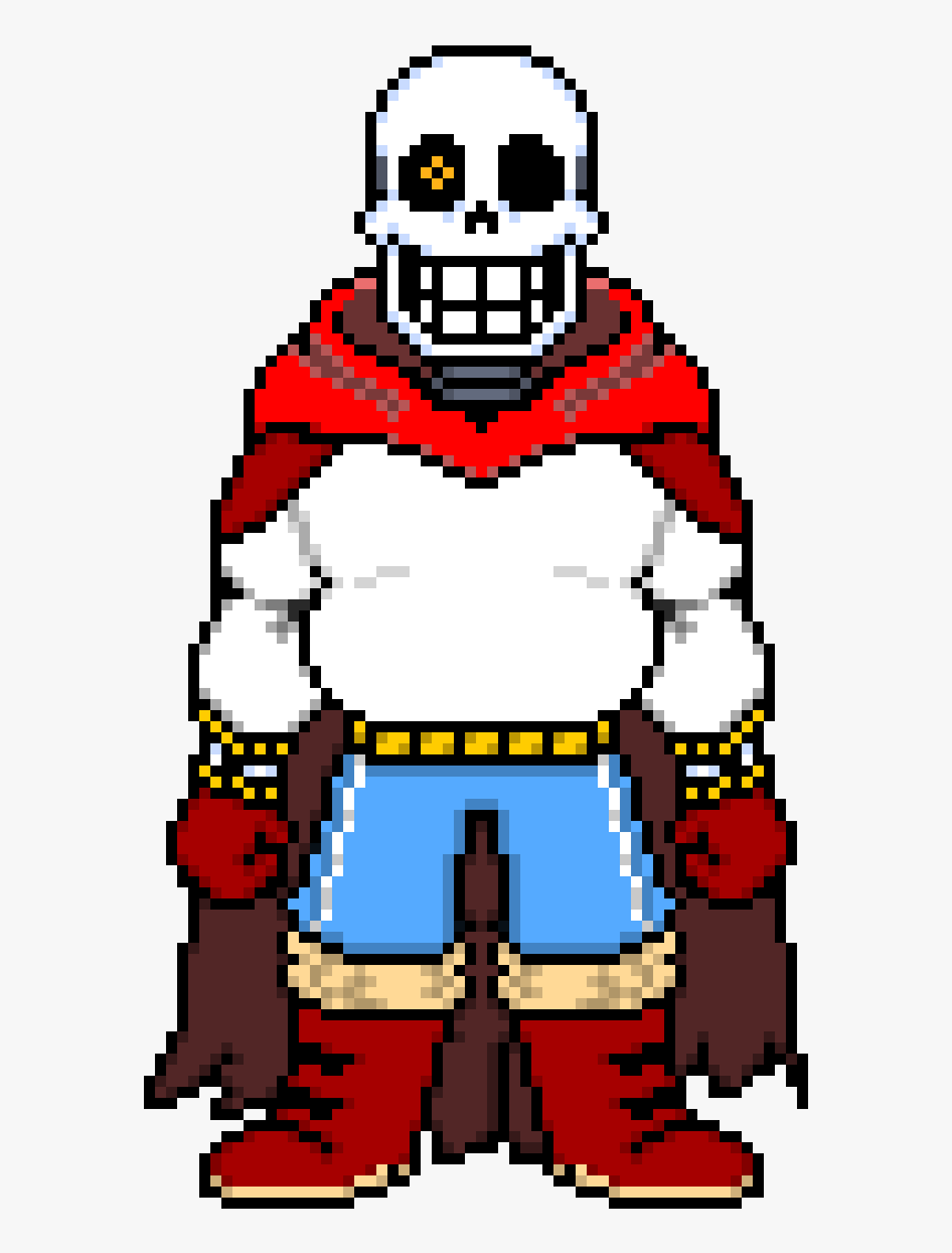 Undertale Comic Papyrus Pixel Hd Png Download Kindpng