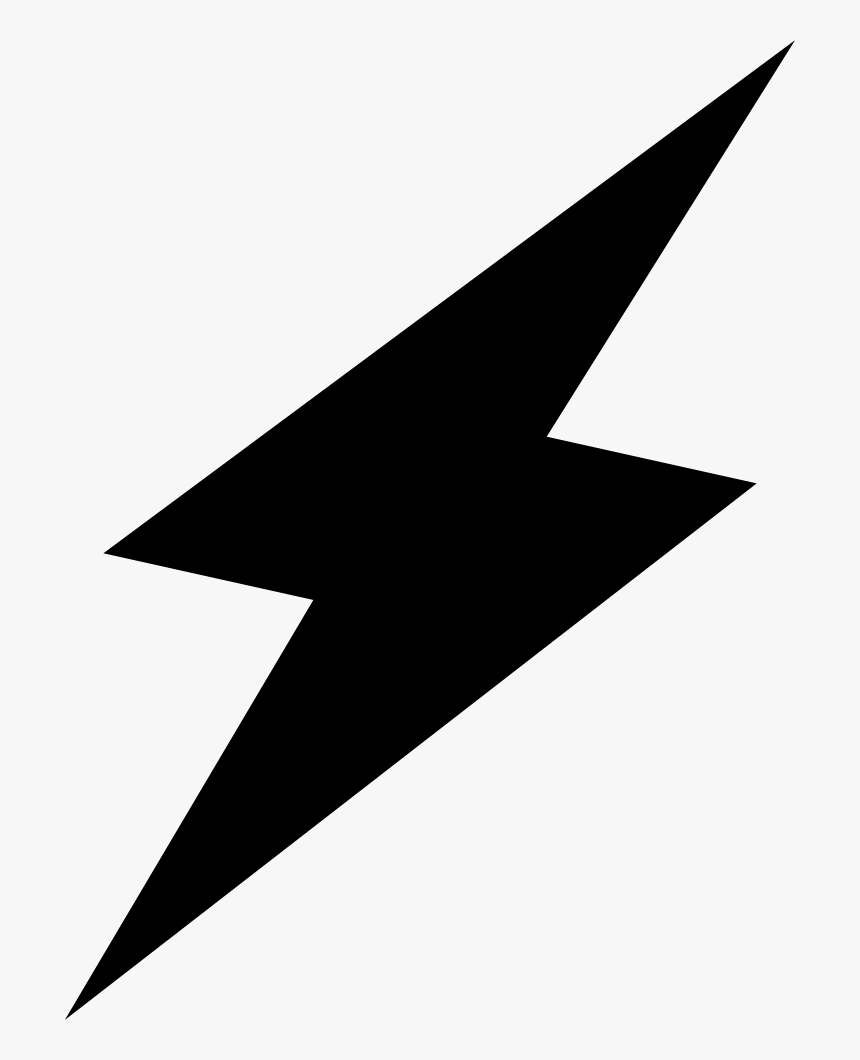 Lightning Icon Png - Airliner, Transparent Png, Free Download