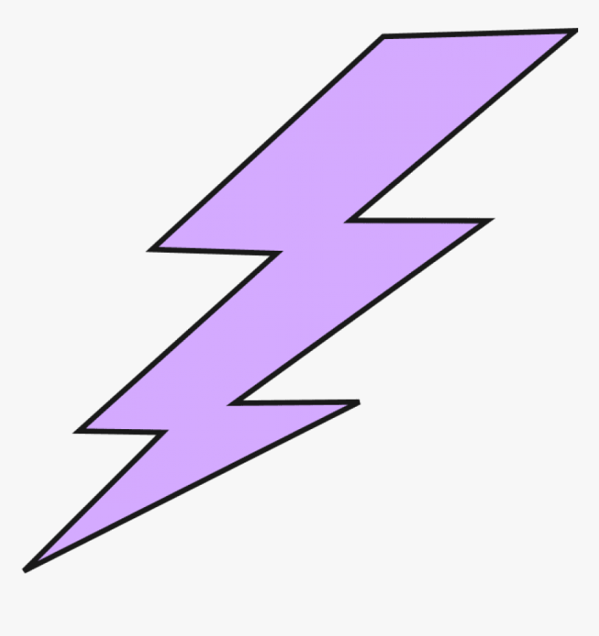 Free Png Download Purple Lightning Bolt Png Images - Purple Lightning Bolt Clipart, Transparent Png, Free Download
