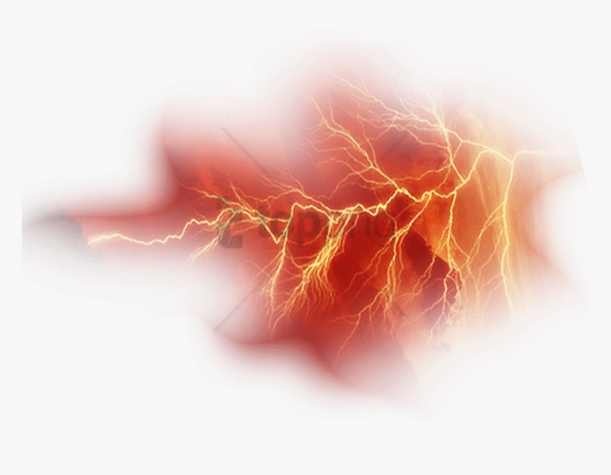 Heat - Red Lightning Transparent Background, HD Png Download, Free Download