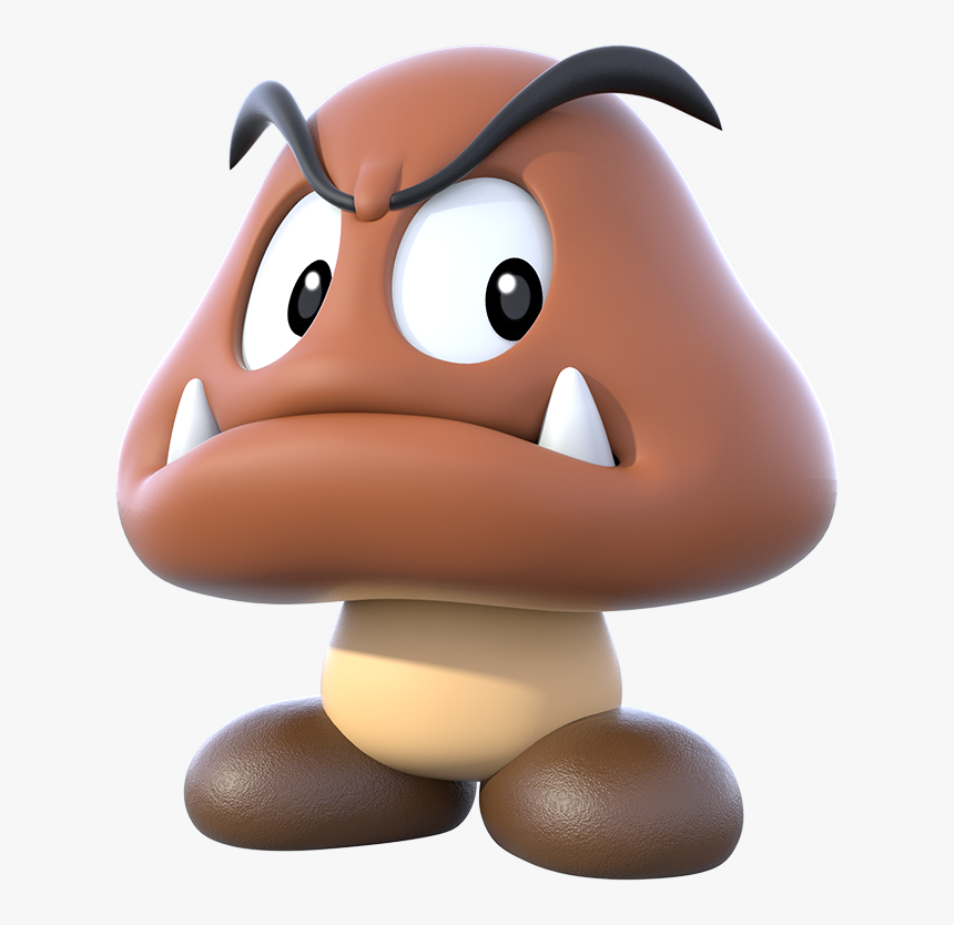 Goomba - Mariopartystarrush - Goomba Mario, HD Png Download, Free Download