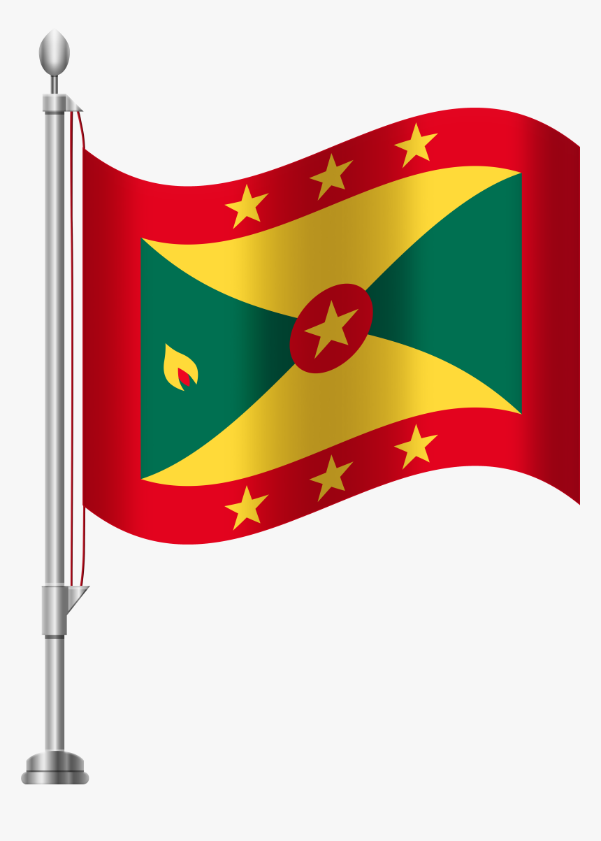 Grenada Flag Png Clip Art, Transparent Png, Free Download